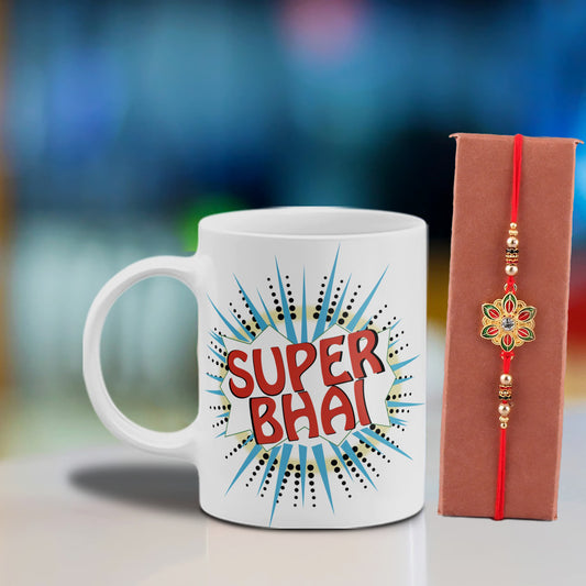 Super Bhai Rakhi Mug Set