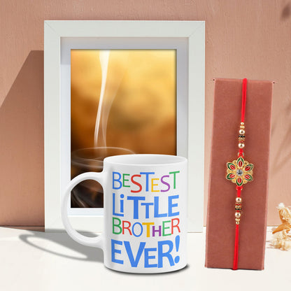 Little Brother Rakhi Mug Set