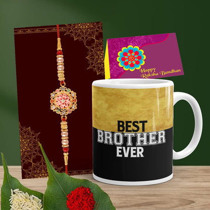 Best Brother Mug With Rakhi