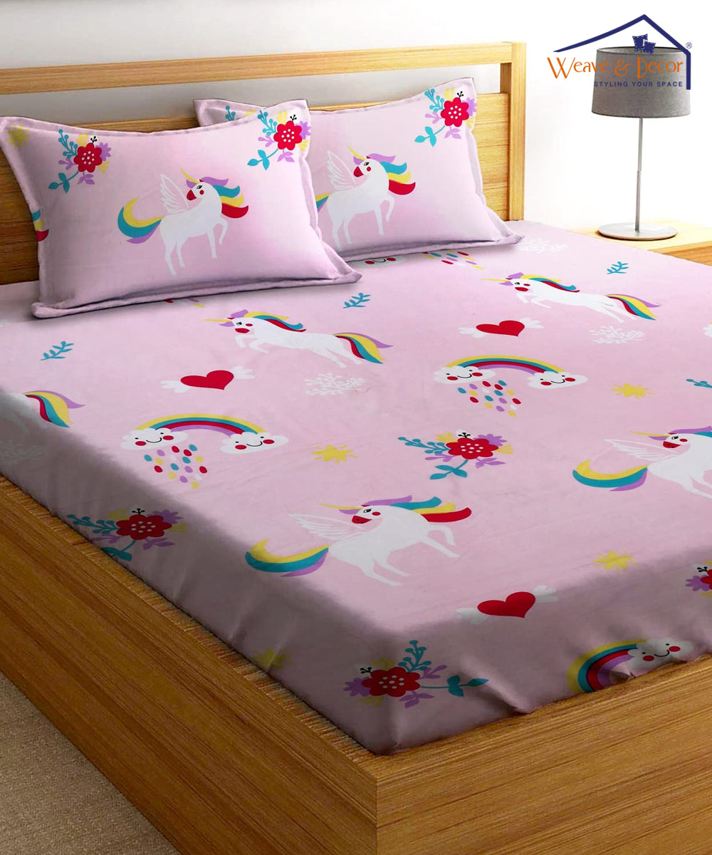 Cute Kids Comforter Set with Bedsheet