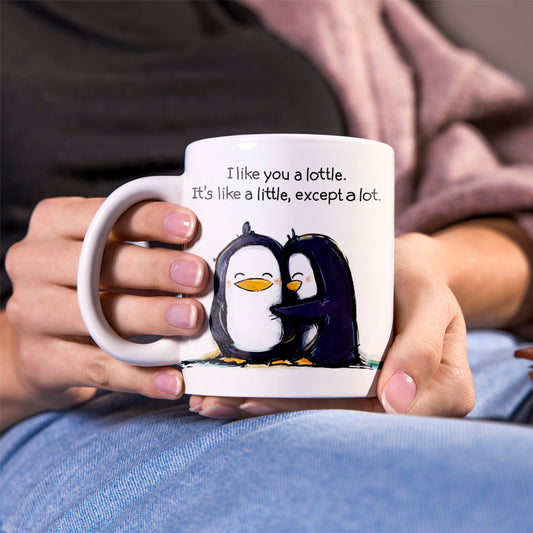 Penguins Ceramic Printed Coffee Mug