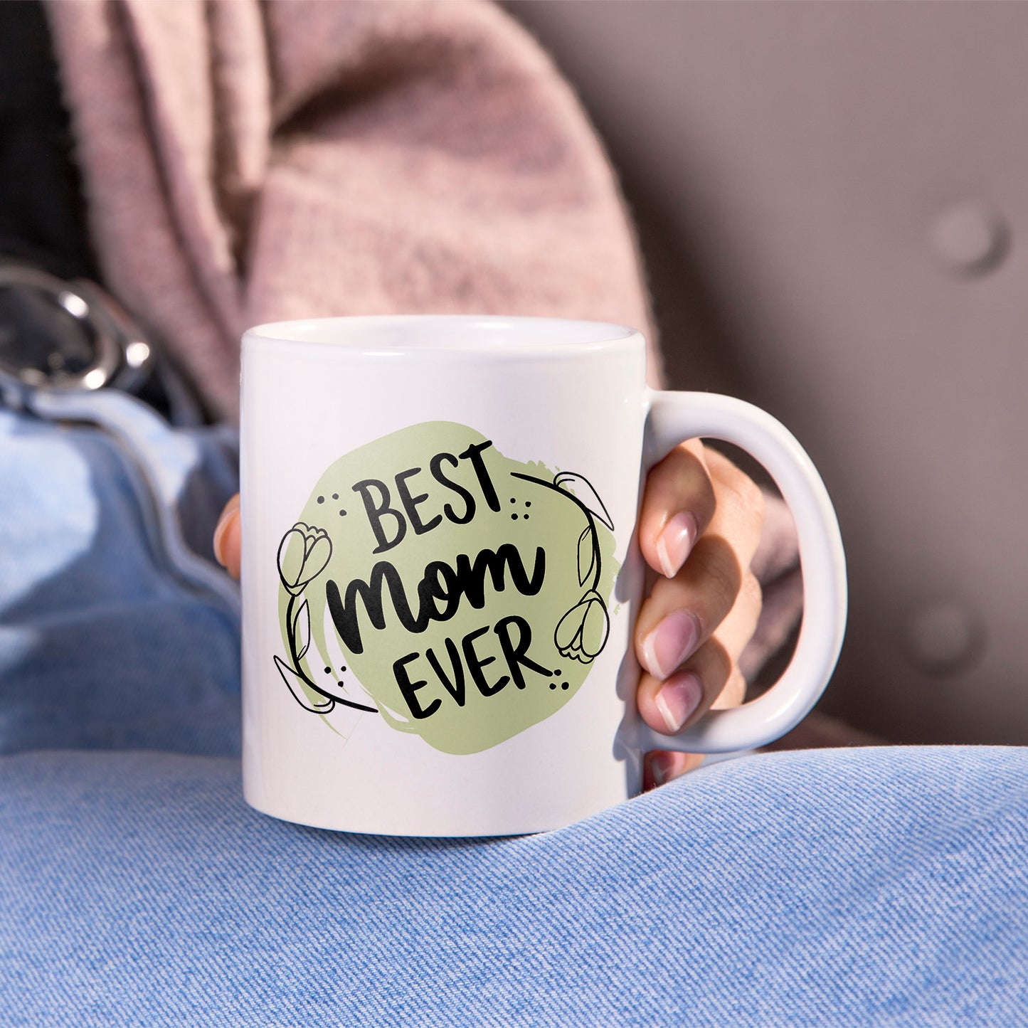 Best Mom Ever Ceramic Mug