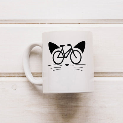 Cute Cat Printed Ceramic Coffee Mug