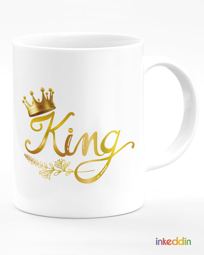 King - Queen Mug Set of 2