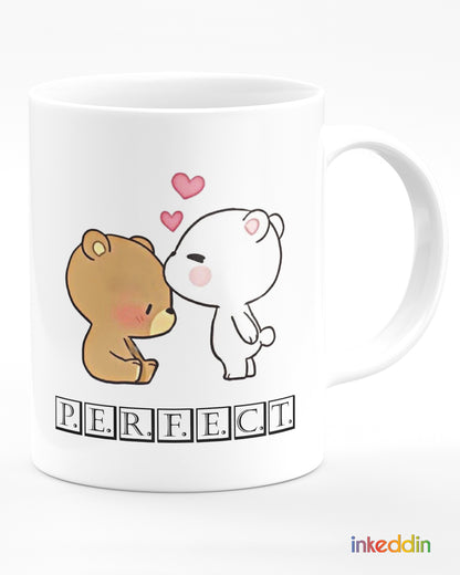 Perfect Pair Coffee Mug Set of 2 for Lovers