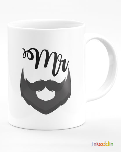 Mr & Mrs Coffee Mug Set of 2 for Couples