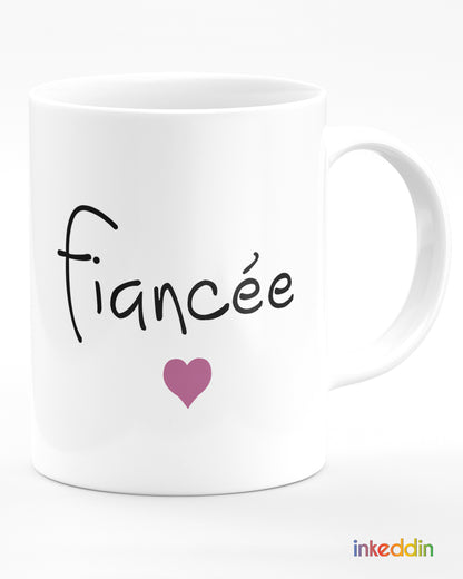 Fiance & Fiance Coffee Mug Set of 2