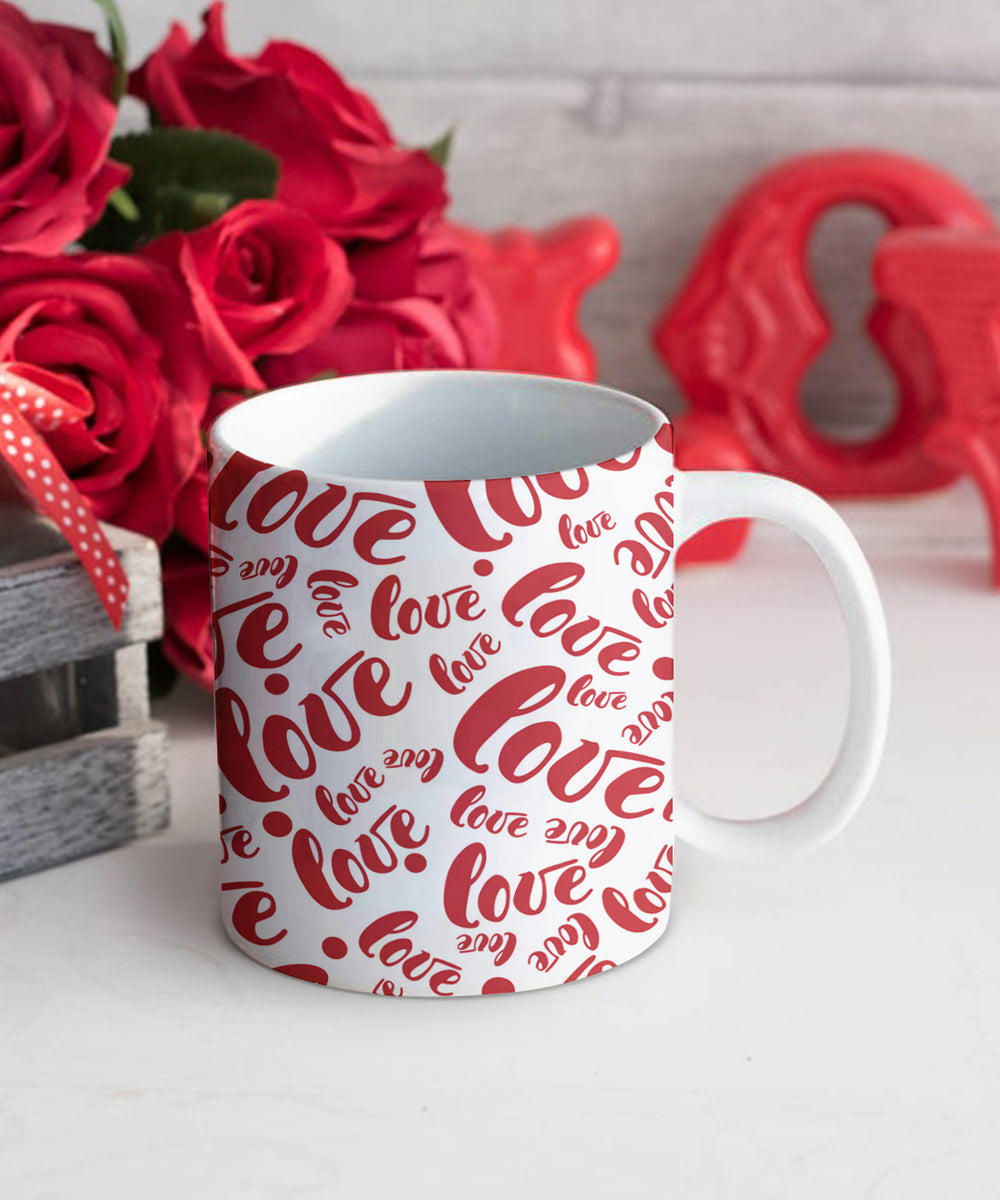 Love Ceramic Coffee Mug