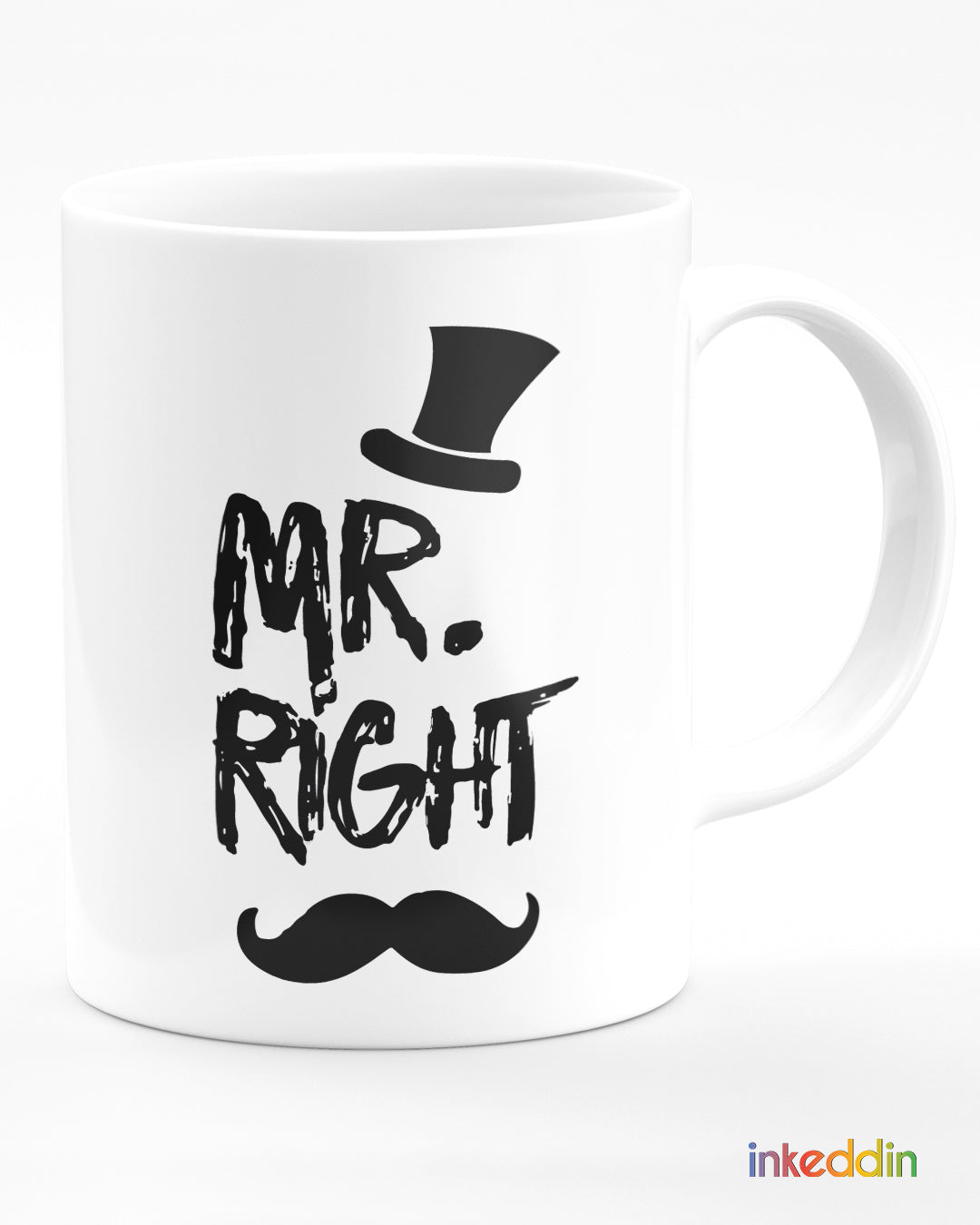 Mr Right & Mrs Always Right Coffee Mug Set of 2 for Couples