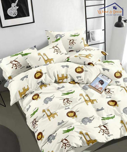 Cute Kids Comforter Set with Bedsheet