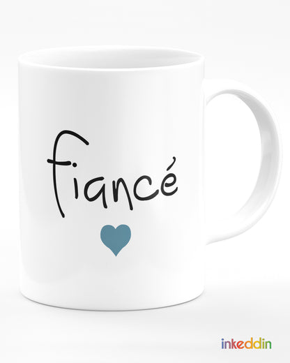 Fiance & Fiance Coffee Mug Set of 2