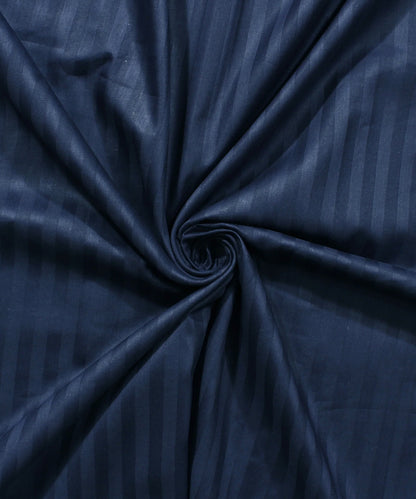 Blue Fitted Bedsheet With Pillow Cover