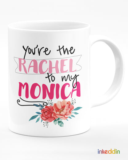 FRIENDS Monica & Rachel Coffee Mugs Set of 2