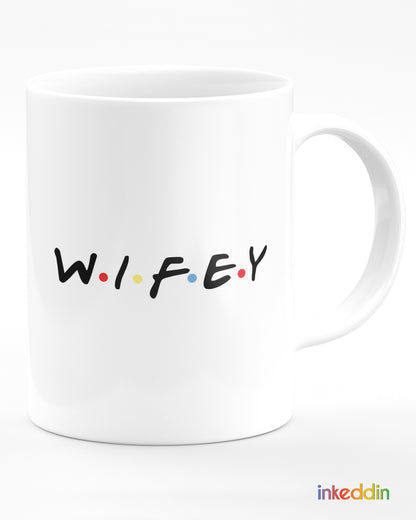 Hubby & Wifey Mug Set of 2