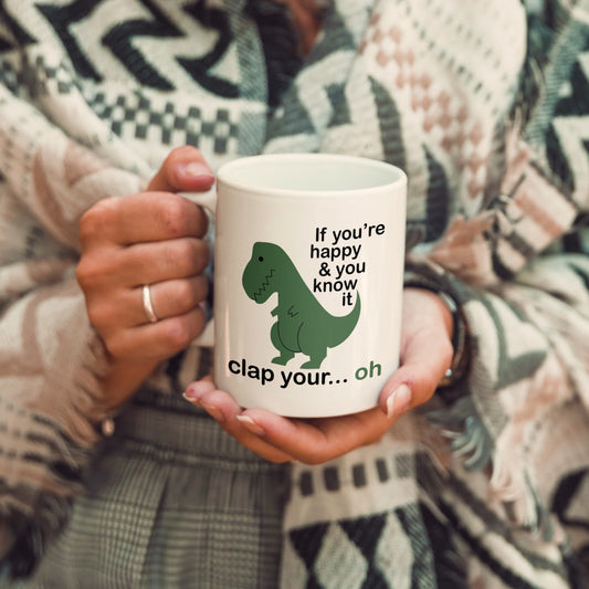 Cute Dinosaur Printed Mug