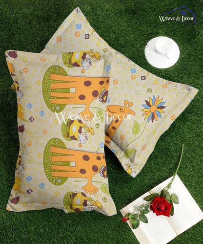 Cute Giraffe Pillow Cover Set of 2