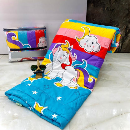 Unicorn Print 350GSM All Weather Comforter