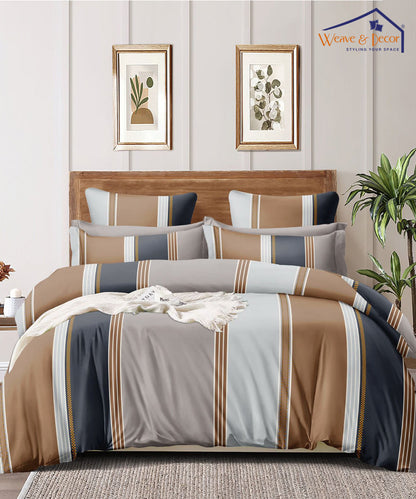 Multicolor Lines Quilt / Blanket / Razai / Duvet Cover