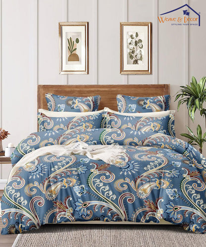 Blue Blossom 350GSM All Weather Comforter