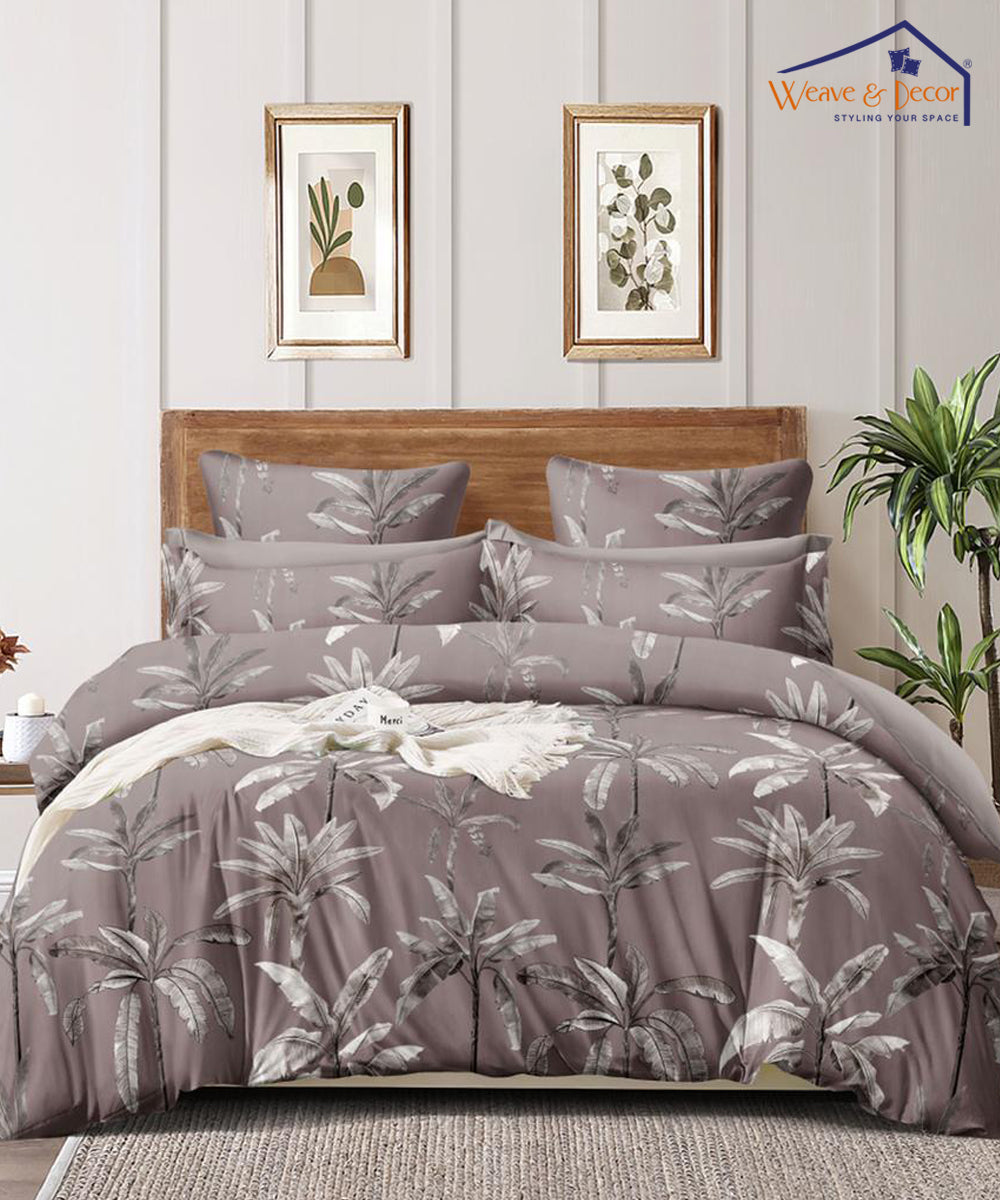 Floral Fitted Bedsheet With Pillow Cover