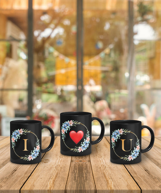 I ❤️ You Coffee Mugs Set of 3