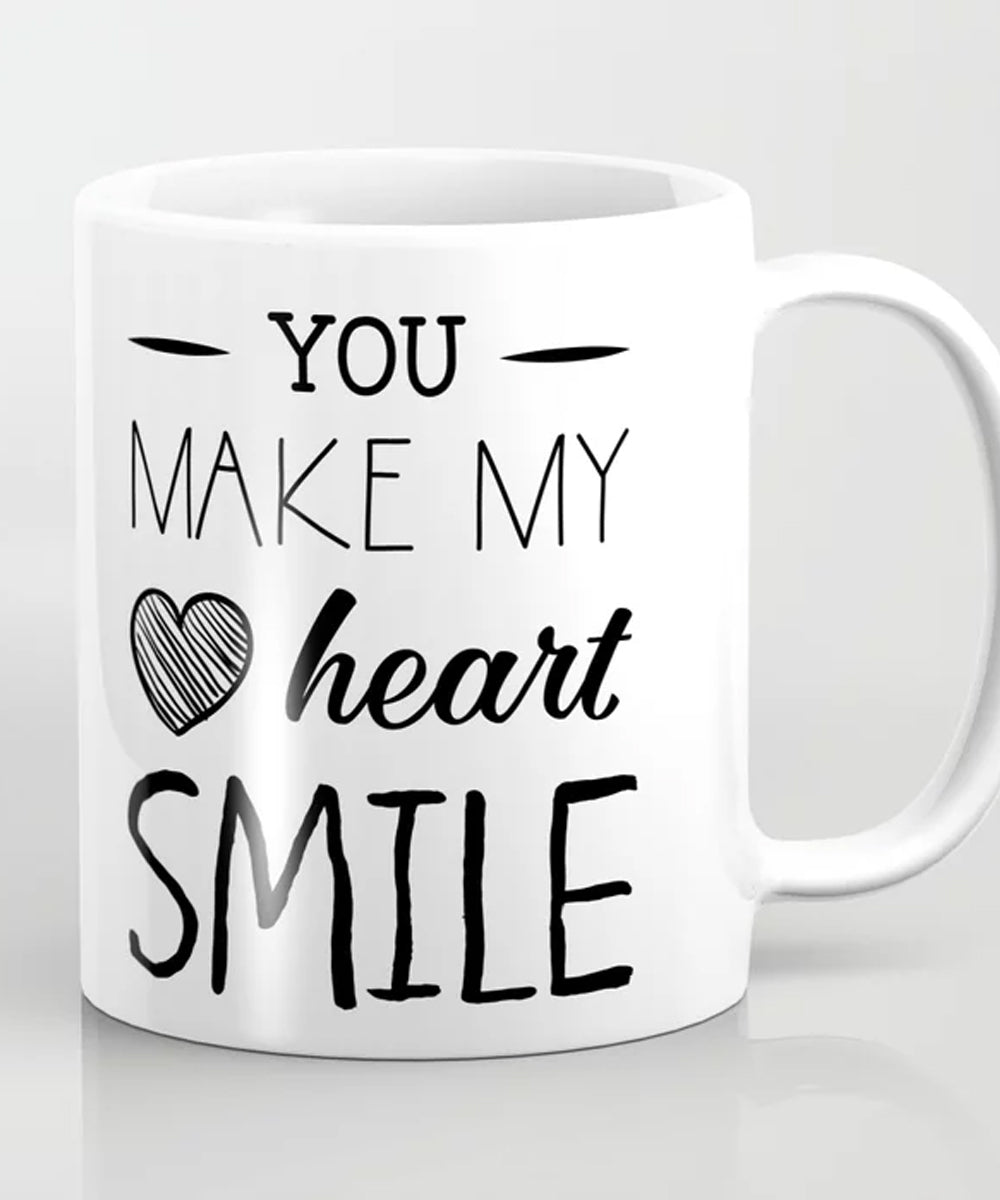 You Make My Heart Smile Coffee Mug