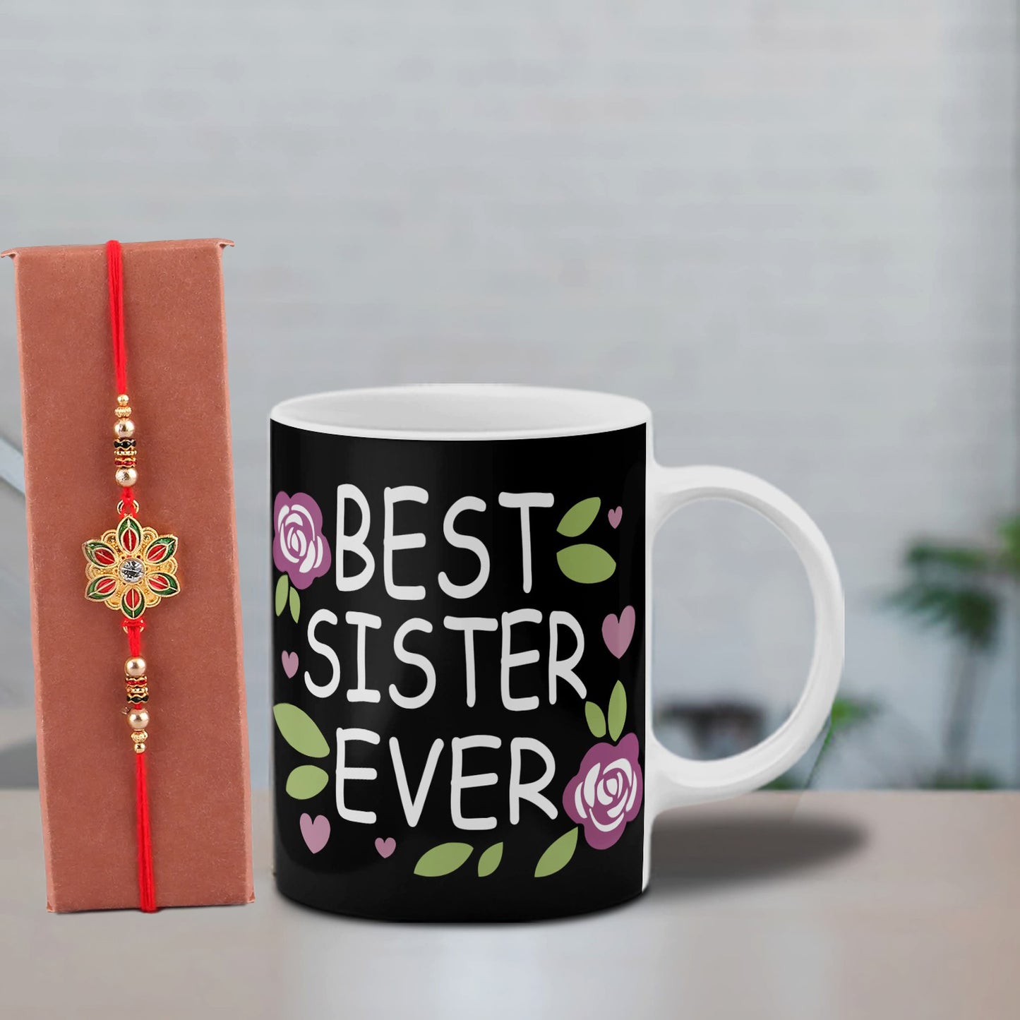 Best Sister Mug With Rakhi