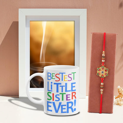 Little Sister Mug With Rakhi