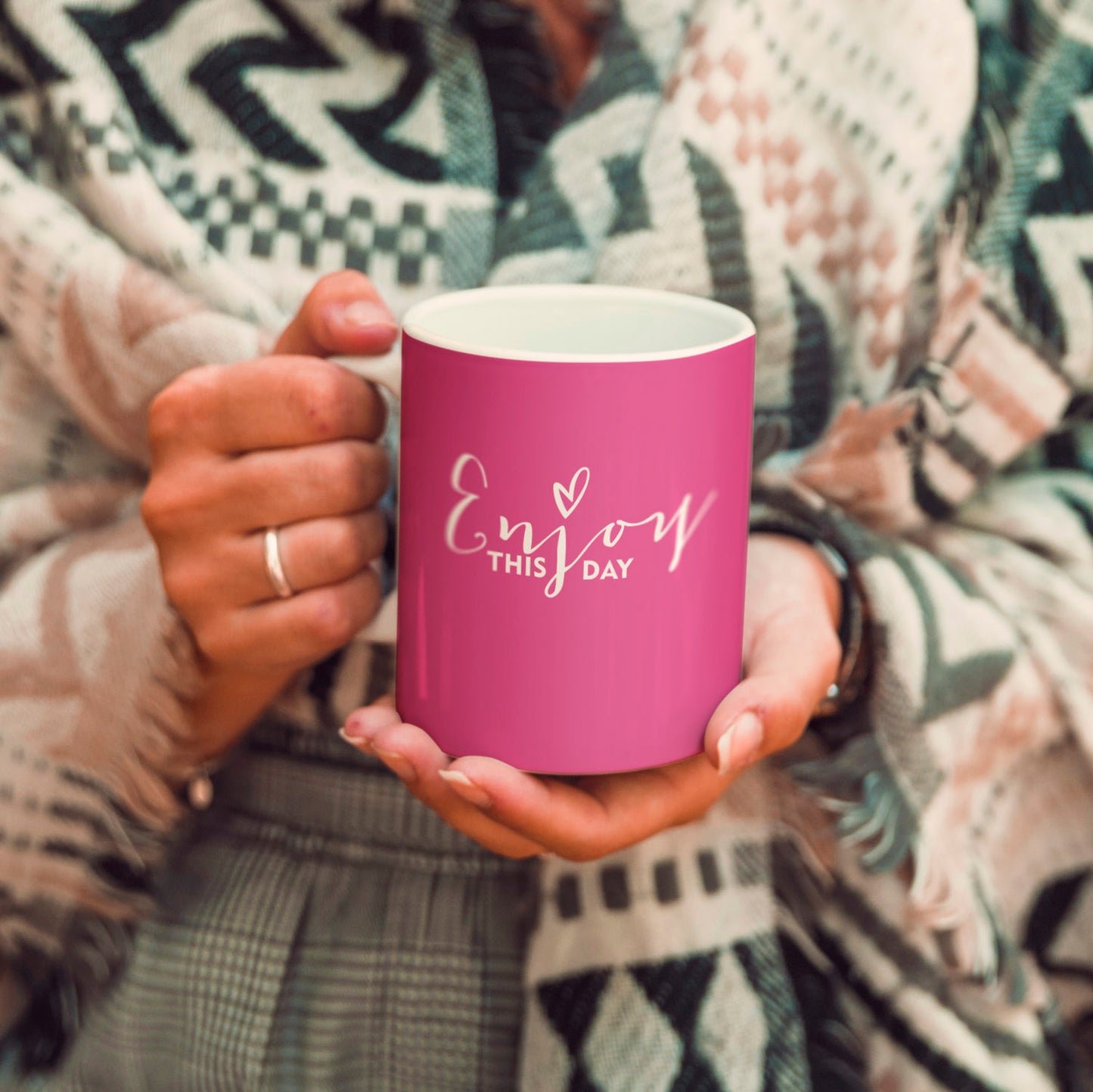 Enjoy This Day Ceramic Coffee Mug