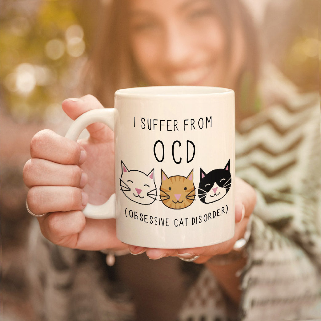 Cats OCD Coffee Mug